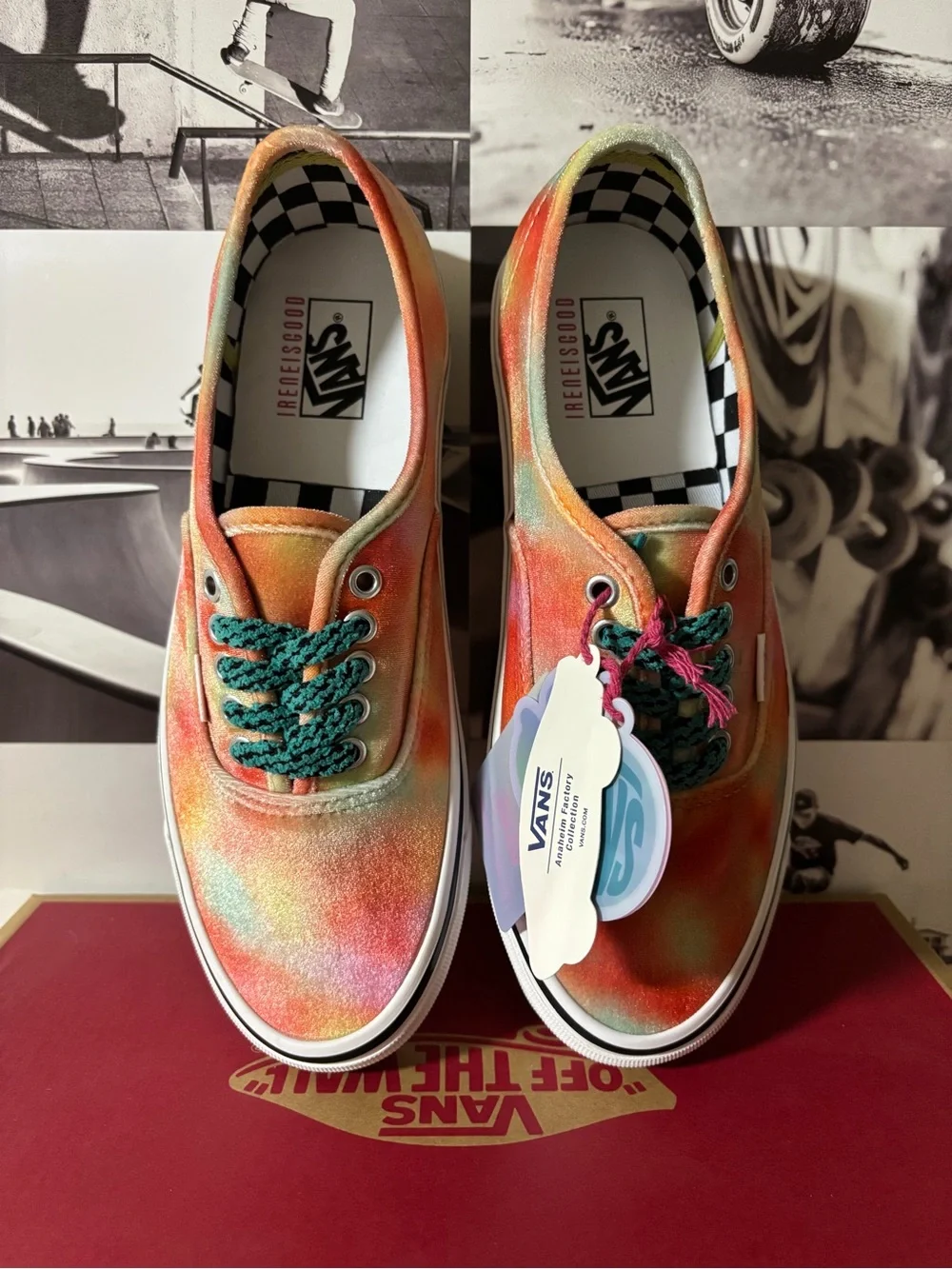 Vans Authentic 44 D Irenneisgood sz 9.5 Men’s 11.0 Woman
